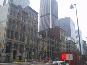 En remontant du port